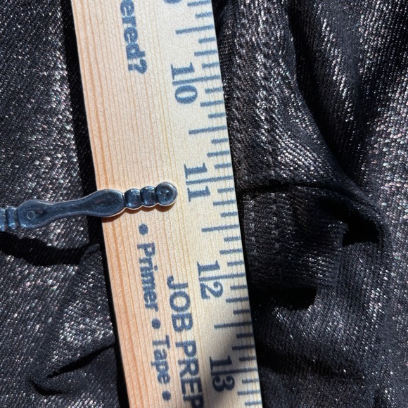 Old Navy High Rise OG Loose Metallic Bronze Wide Leg Womens Jeans Size 10 - Picture 11 of 15